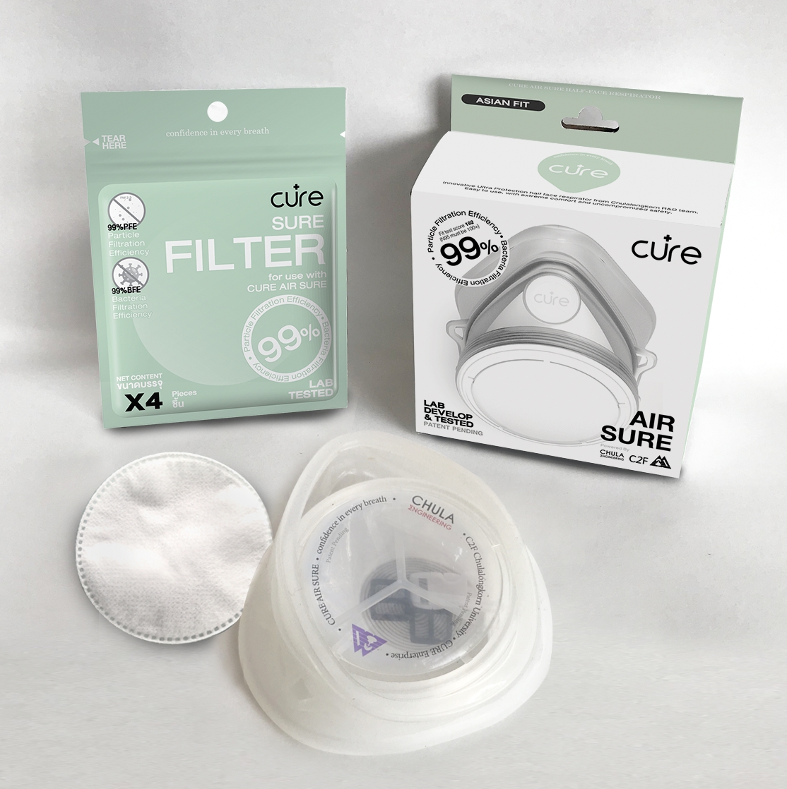CUre AIR SURE respirator