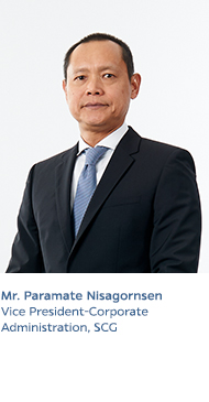 Mr. Paramate Nisagornsen
Vice President-Corporate Administration
The Siam Cement Public Company Limited