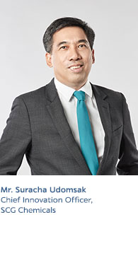 Mr. Suracha Udomsak
Chief Innovation Office and Executive Vice President-New Business,
Chemicals Business