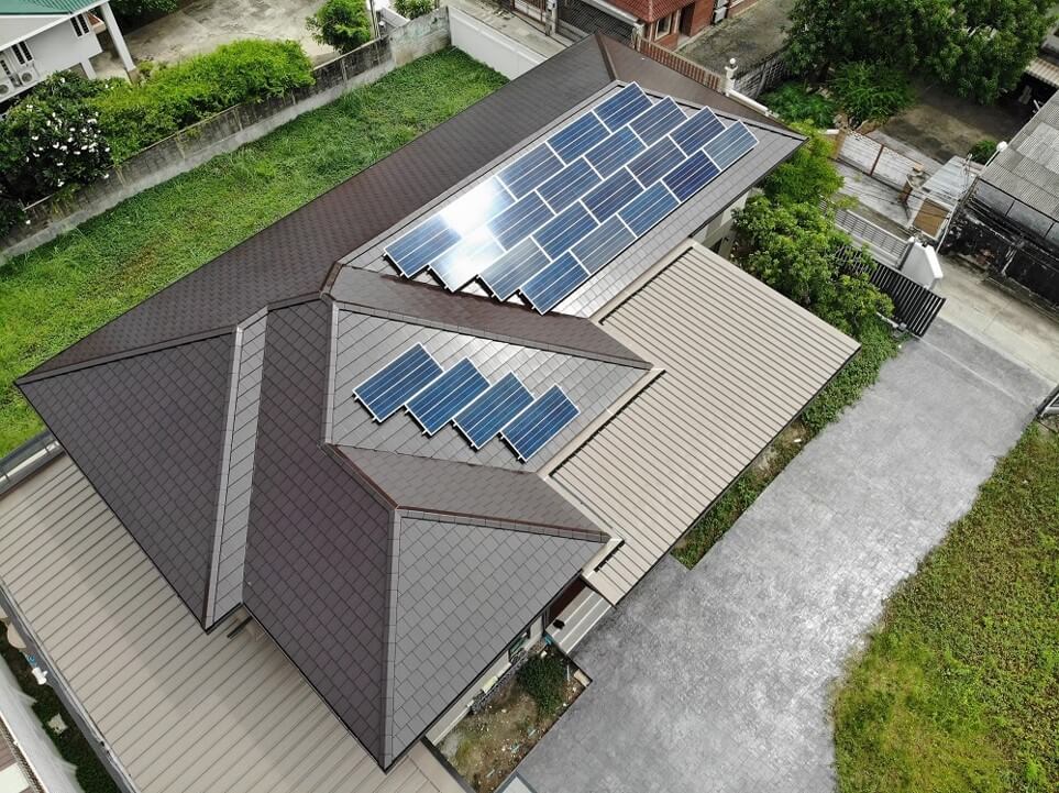 SCG Solar Roof innovation, energy-saving solar roof system